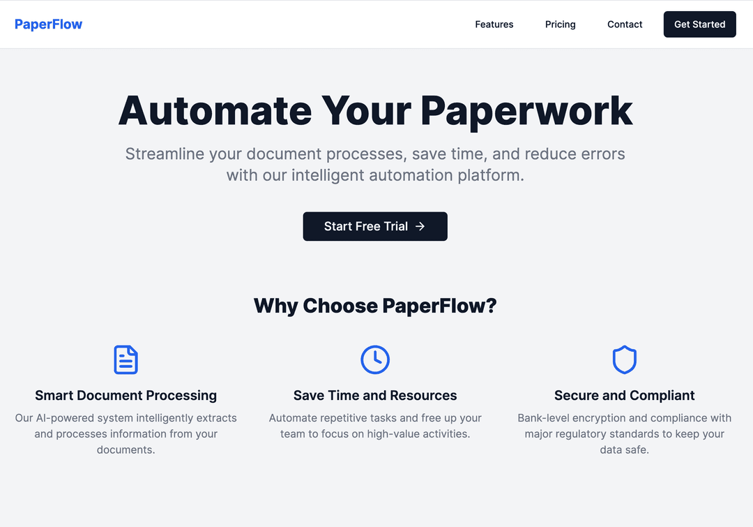 Project PaperFlow